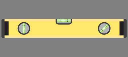 building level for measuring horizontalのイラスト素材