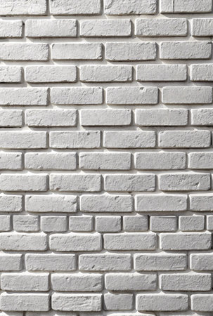 white brick wall vector illustration