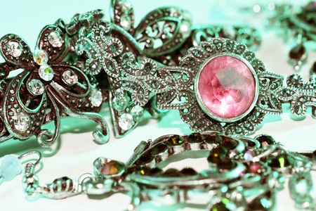 Metal jewelryの写真素材