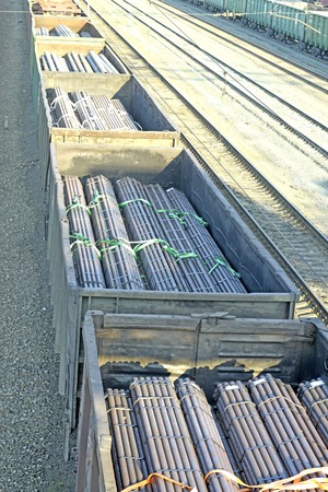 freight trainの写真素材