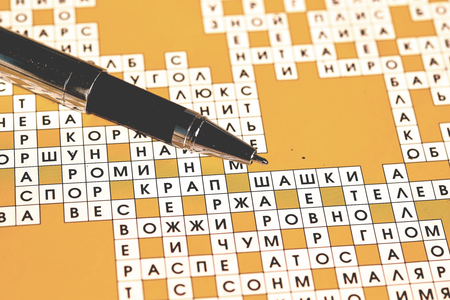 puzzle, game, crossword, Hobbies, hobby, leisure, taskの写真素材