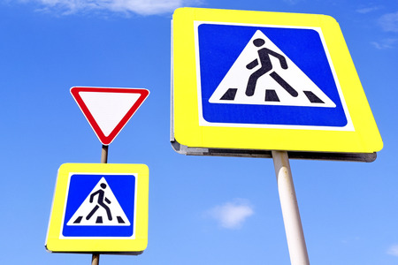 pedestrian crossingの写真素材