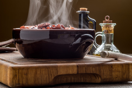 Stewed octopusの写真素材