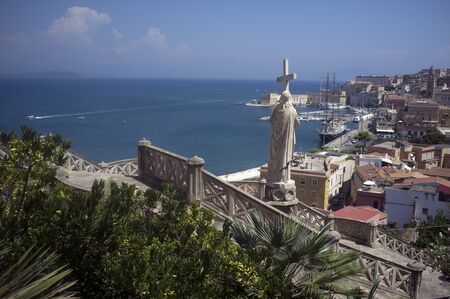 From San Francesco church, Gaeta, Italyの写真素材
