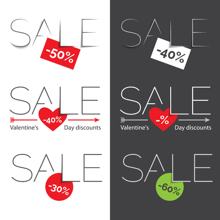 Sale text. Vector illustration.のイラスト素材