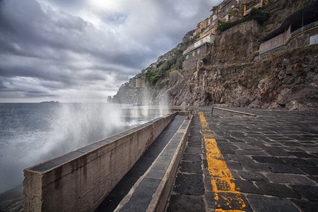 Positano beachの写真素材