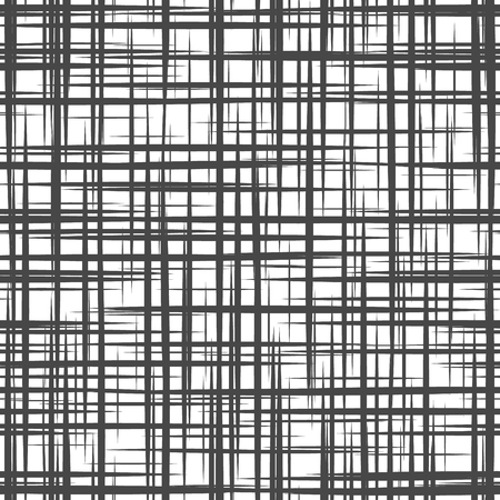 Black and white geometric pattern, abstract background, vector. Abstract monochrome texture.のイラスト素材