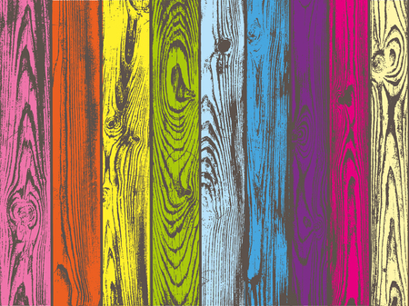 Wood grunge texture.Natural Dark Wooden Background . Grunge vector texture.のイラスト素材