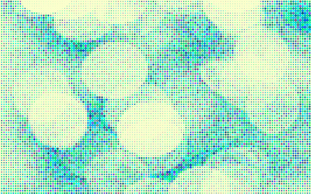 Light effect. Colorful background with dots. Bokehのイラスト素材