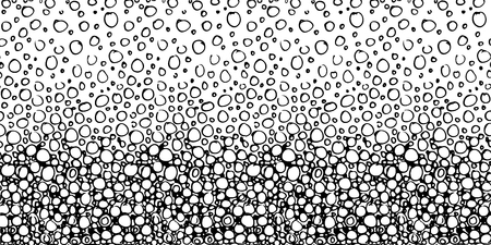 Hand drawn doodle graphic pattern. Seamless texture. Ink Drawing. Hand made background. Vector illustrationのイラスト素材