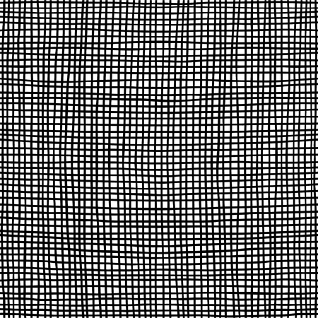 Seamless hand drawn doodle graphic pattern. Made in vectorのイラスト素材