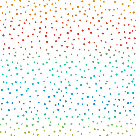 Seamless hand drawn doodle graphic pattern. Dotted texture with blurred background . Made in vectorのイラスト素材