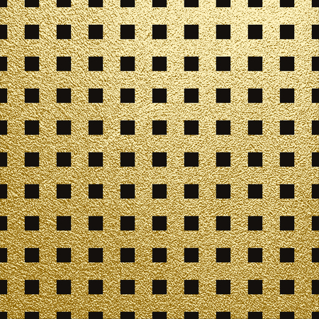 Golden glossy texture. Metal pattern. Abstract gold backgroundのイラスト素材