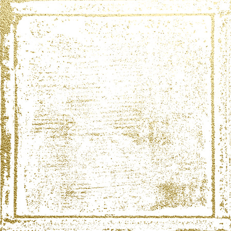 Gold texture. Abstract gold background. Distress, dirt texture . Simply place pattern over any object to create distressed effect. Vector illustration. Grunge background. Pattern with cracks.のイラスト素材