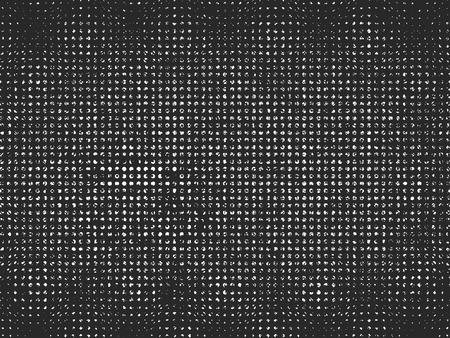 Dots on Background. Black and white Pattern. Abstract Vector illustration. Modern Texture. Grunge Pattern with dots.のイラスト素材