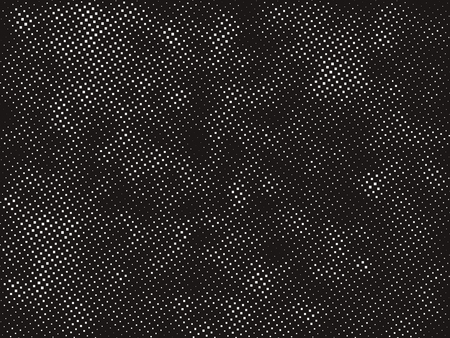 Halftone illustration. Black and white Geometric Pattern. Abstract Vector illustration. Modern Texture.のイラスト素材