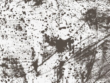 Grunge texture in black and white. Textured background.Vector template. Distress vector texture.のイラスト素材