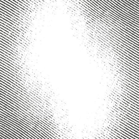 Textile grunge dradient texture in black and white. Textured background. Vector template. Linen vector texture.のイラスト素材
