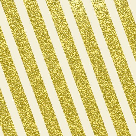 Golden striped background.のイラスト素材