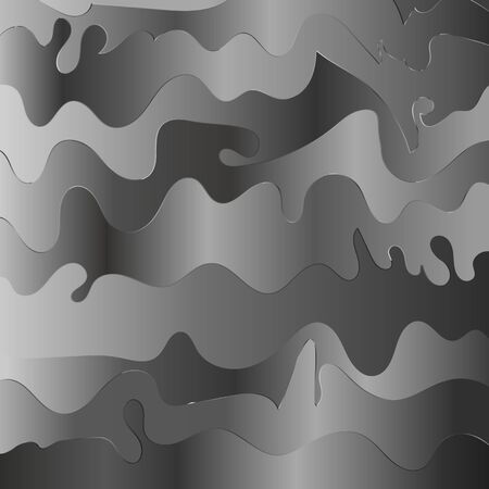 Abstract background. Vector illustration. Modern pattern . Black and white abstract texture.のイラスト素材