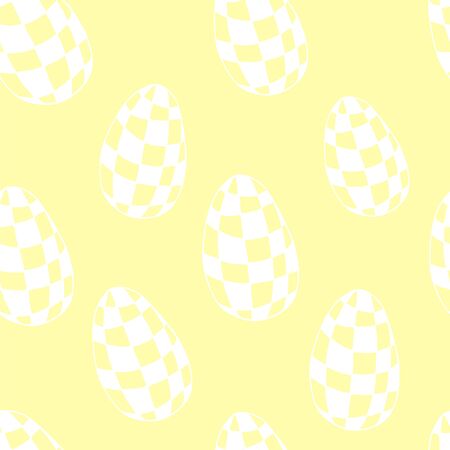 Easter Seamless cute background. Vectorのイラスト素材