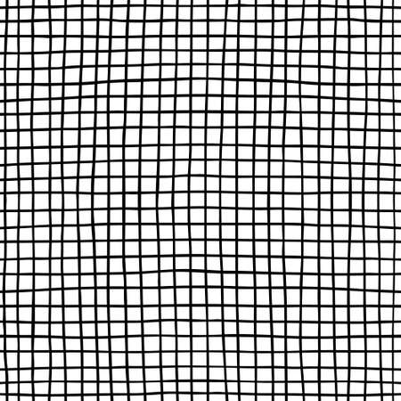 Seamless pattern with hand drawn lines. Vector illustrationのイラスト素材