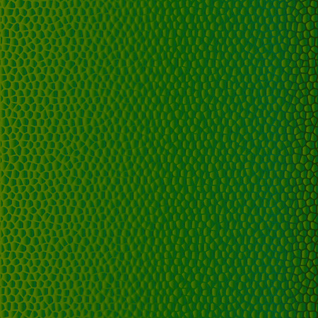 Abstract green crocodile skin texture. Fashion graphic design. Template for prints, textile, decoration. Vector illustration.のイラスト素材