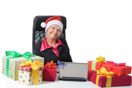 Secretary of Santa Clausの写真素材