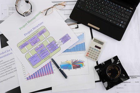 image of things on the table businessmanの写真素材