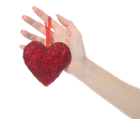 heart in handの写真素材