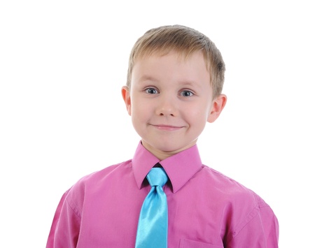 Funny little boyの写真素材