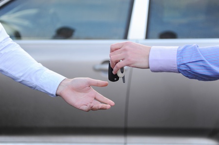 keys to the carの写真素材