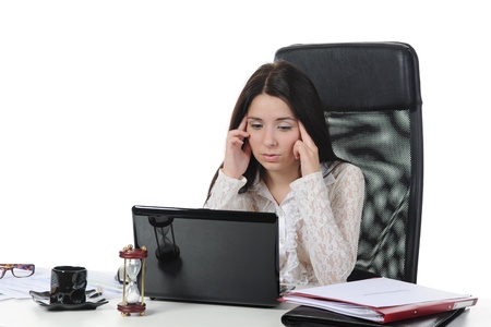 Beautiful office worker.の写真素材
