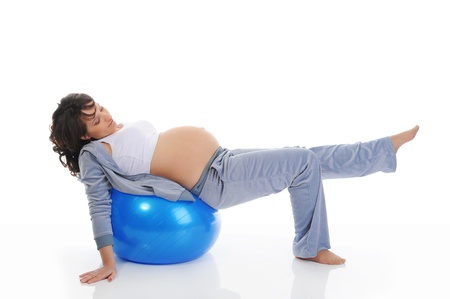 Beautiful pregnant womanの写真素材