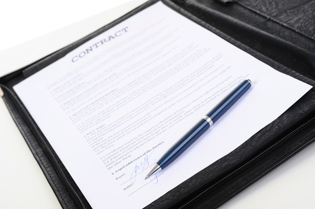 contractの写真素材