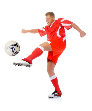 Footballer playerの写真素材