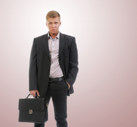 Handsome young businessmanの写真素材