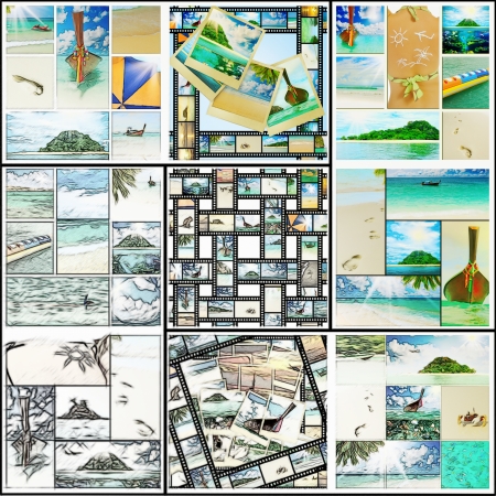 Beautiful holiday picturesの写真素材