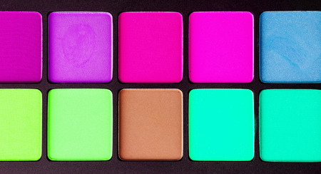 Set of professional makeup and cosmetics. on a light background isolatedの写真素材