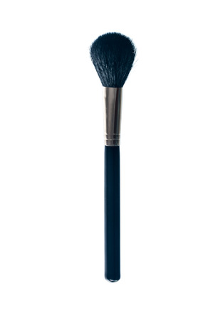 Professional make-up brush cosmetic isolated on white backgroundの写真素材