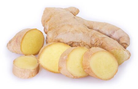 ginger isolated on white background
