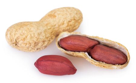 peanut isolated on white background