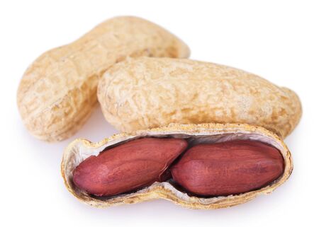 peanut isolated on white background