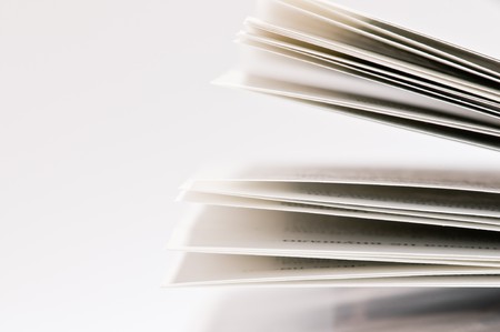 Pages of a bookの写真素材