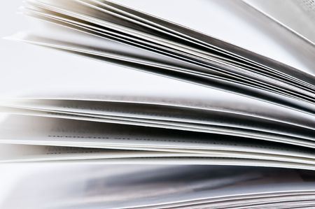 Pages of a bookの写真素材