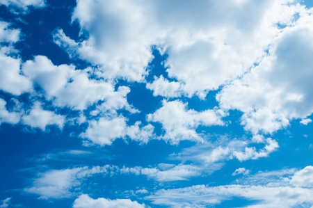 background abstract: blue sky and clouds 