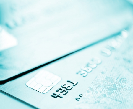 Credit cards の写真素材