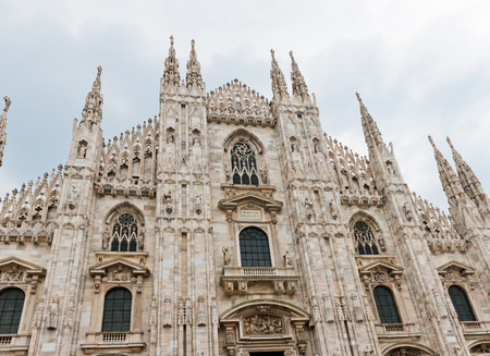 Duomo di Milano, Cathedral of Milano. Italyの写真素材