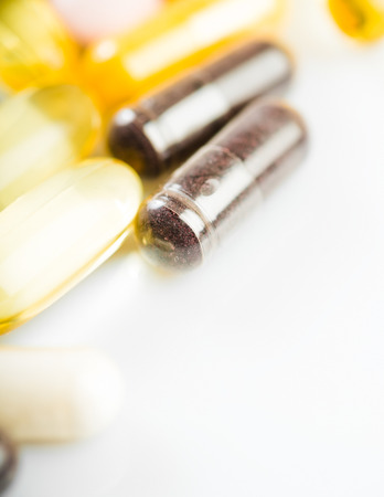 Assorted pillsの写真素材