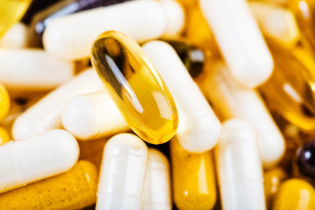 Assorted pillsの写真素材